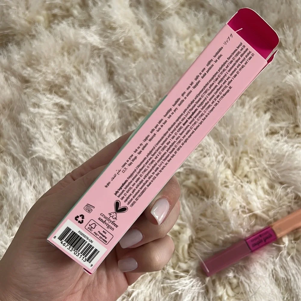 NEW- Tarte Sugar Rush Couple Goals Lip Gloss in Jelly/Donut